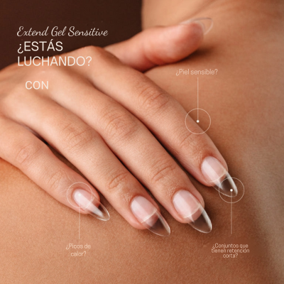 NUEVO Extend Gel Sensitive HEMA-FREE ALL IN ONE 15ml