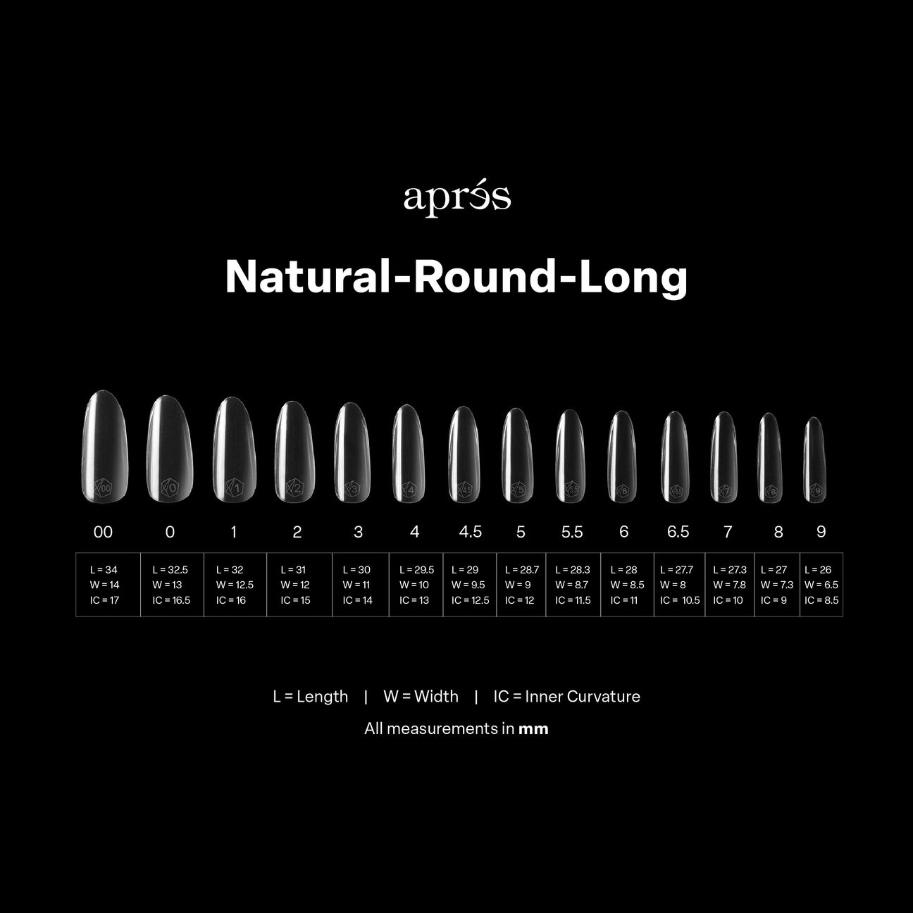 Gel-X® Tips Natural Redondo Largo (600und)