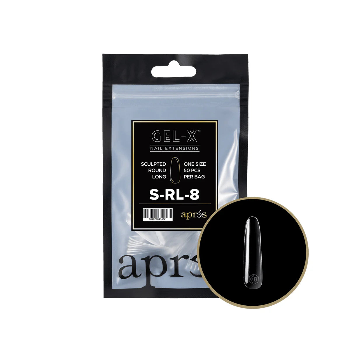 Gel-X® Refill Esculpido Redondo Largo