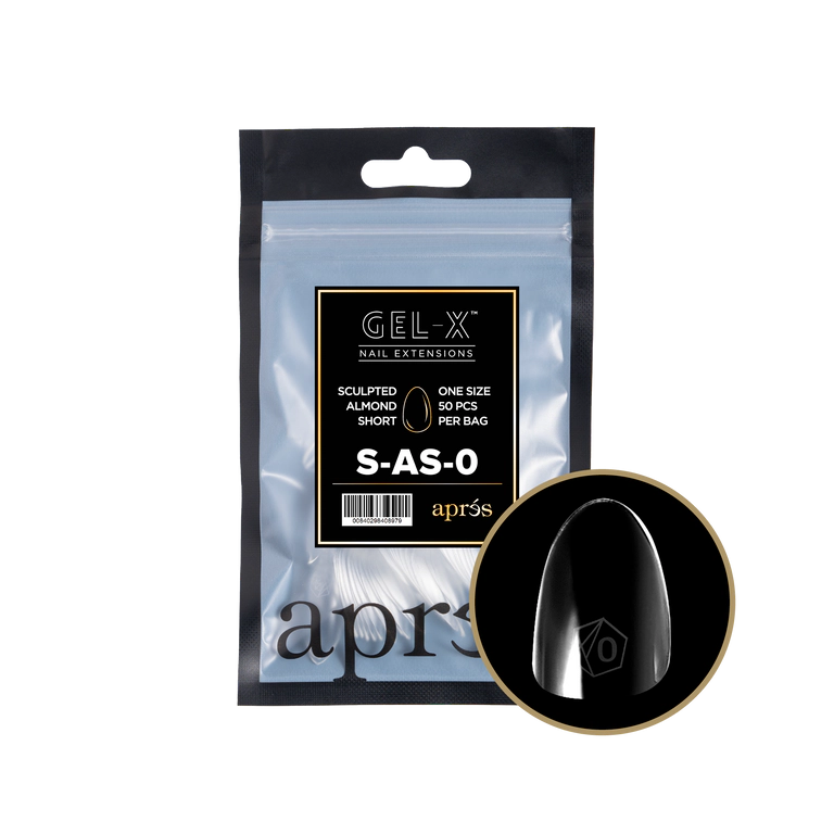 Gel-X® Refill Esculpido Almendra Corto