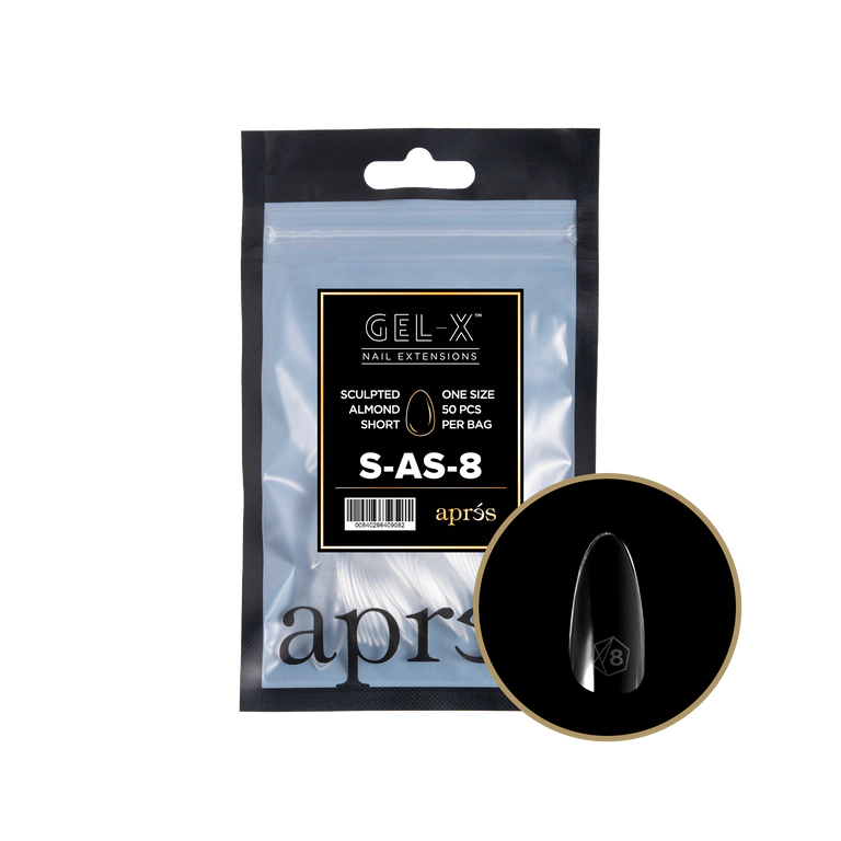 Gel-X® Refill Esculpido Almendra Corto
