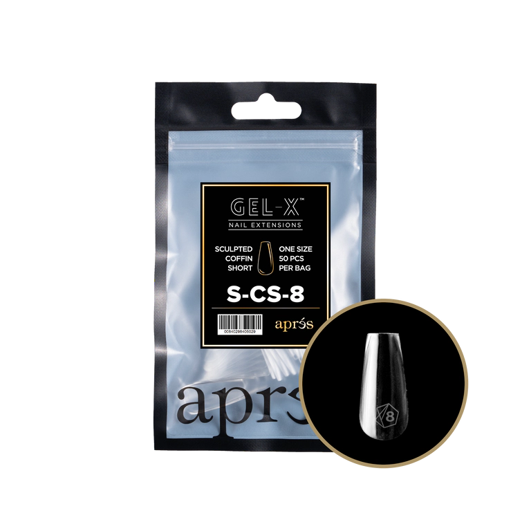 Gel-X® Refill Esculpido Coffin Corto