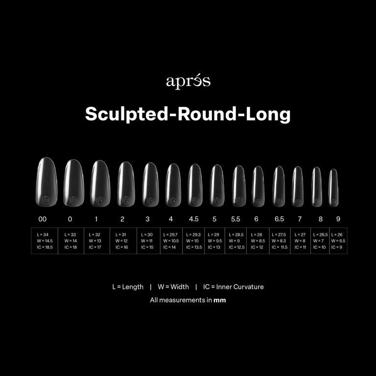 Gel-X® Tips Esculpido Redondo Largo (280und)