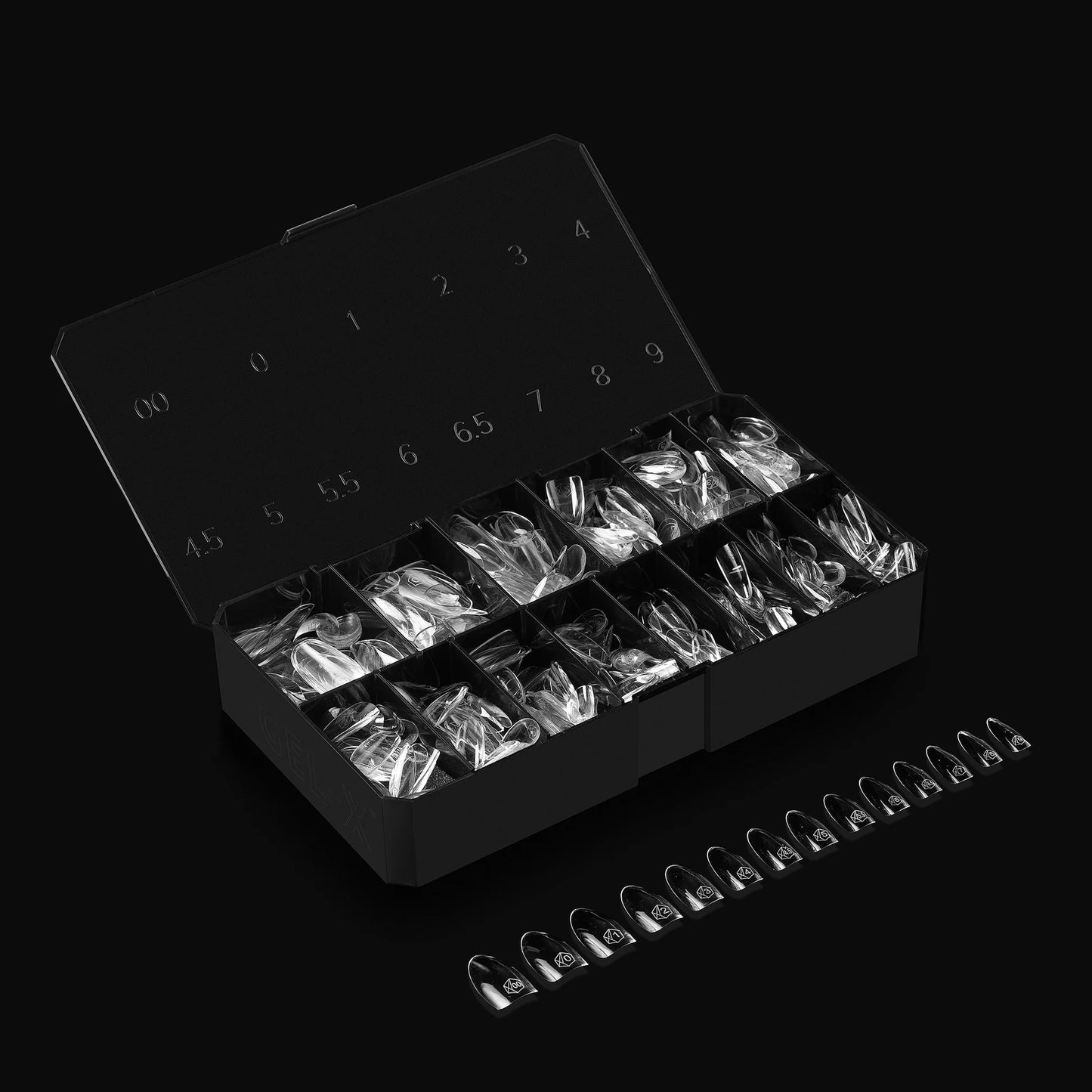 GEL-X® Tips Esculpido Redondo Medio (600PCS)