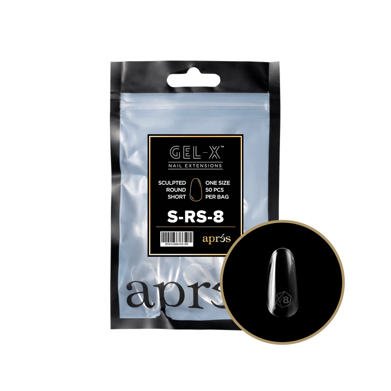 Gel-X® Refill Esculpido Redondo Corto