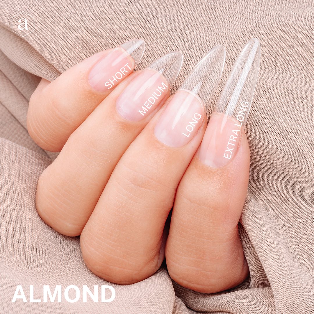 Gel-x tips Esculpido Almendra Largo (600pcs)
