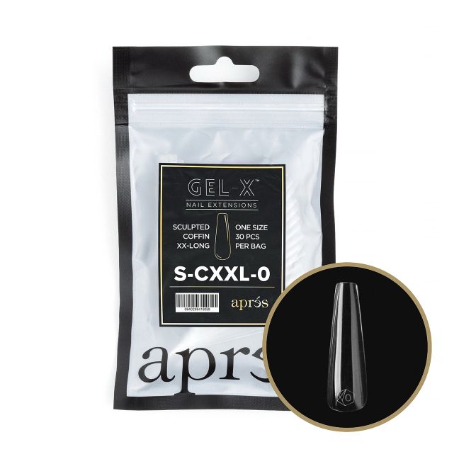 Gel-X® Refill Esculpido Coffin Extra Extra Largo