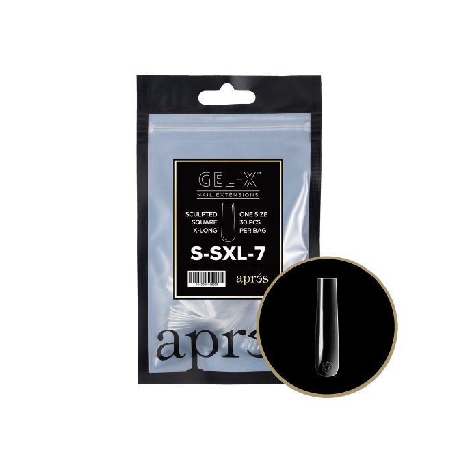 Gel-X® Refill Esculpido Cuadrado Extra Largo