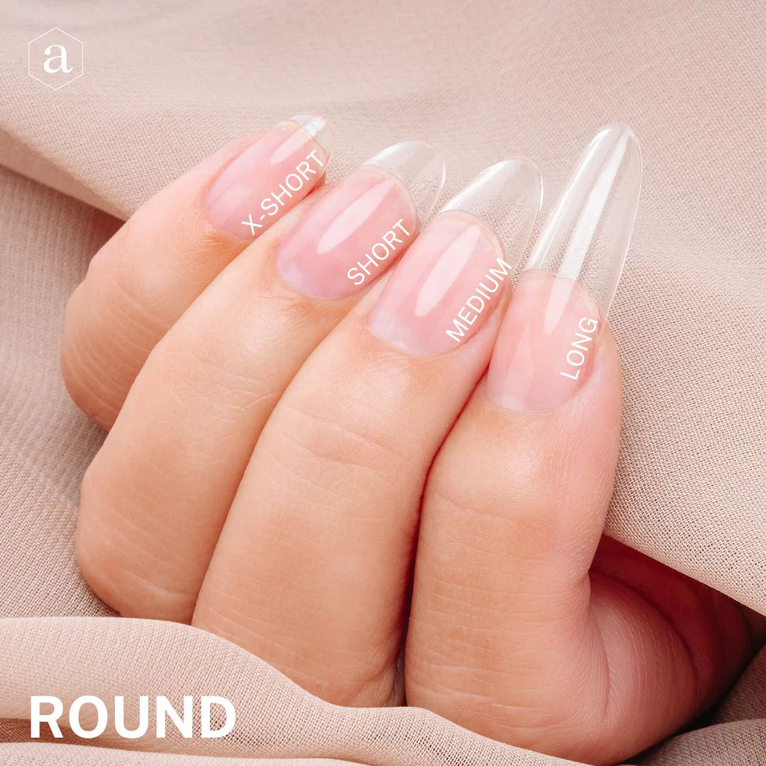 GEL-X® Tips Esculpido Redondo Medio (600PCS)
