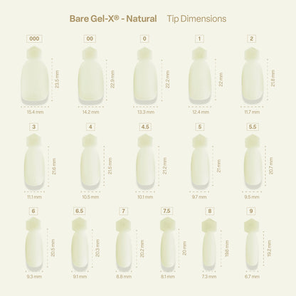 Bare Gel-X Natural (280pcs)
