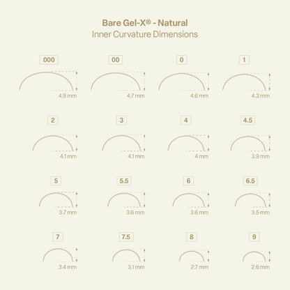 Bare Gel-X Natural (280pcs)