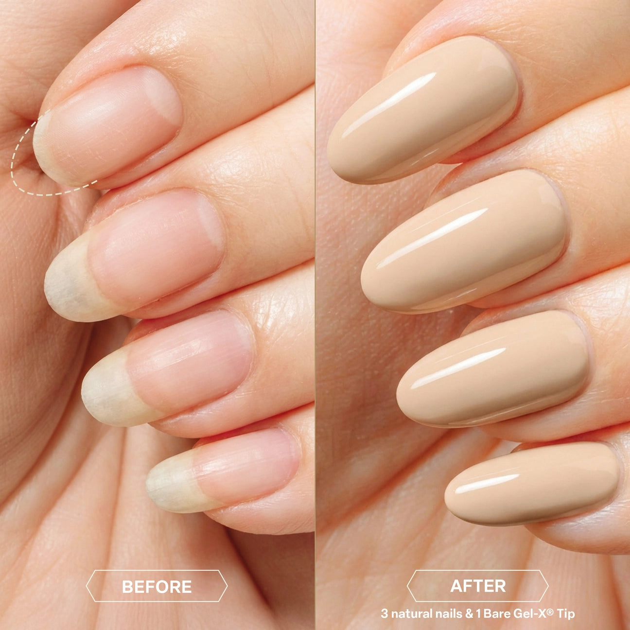 Bare Gel-X Sculpted (280pcs)
