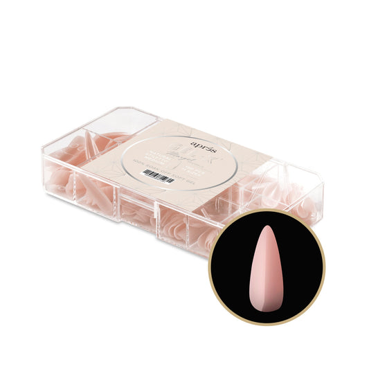 Gel-X® Tips Margot Natural Stiletto Medio (150und)