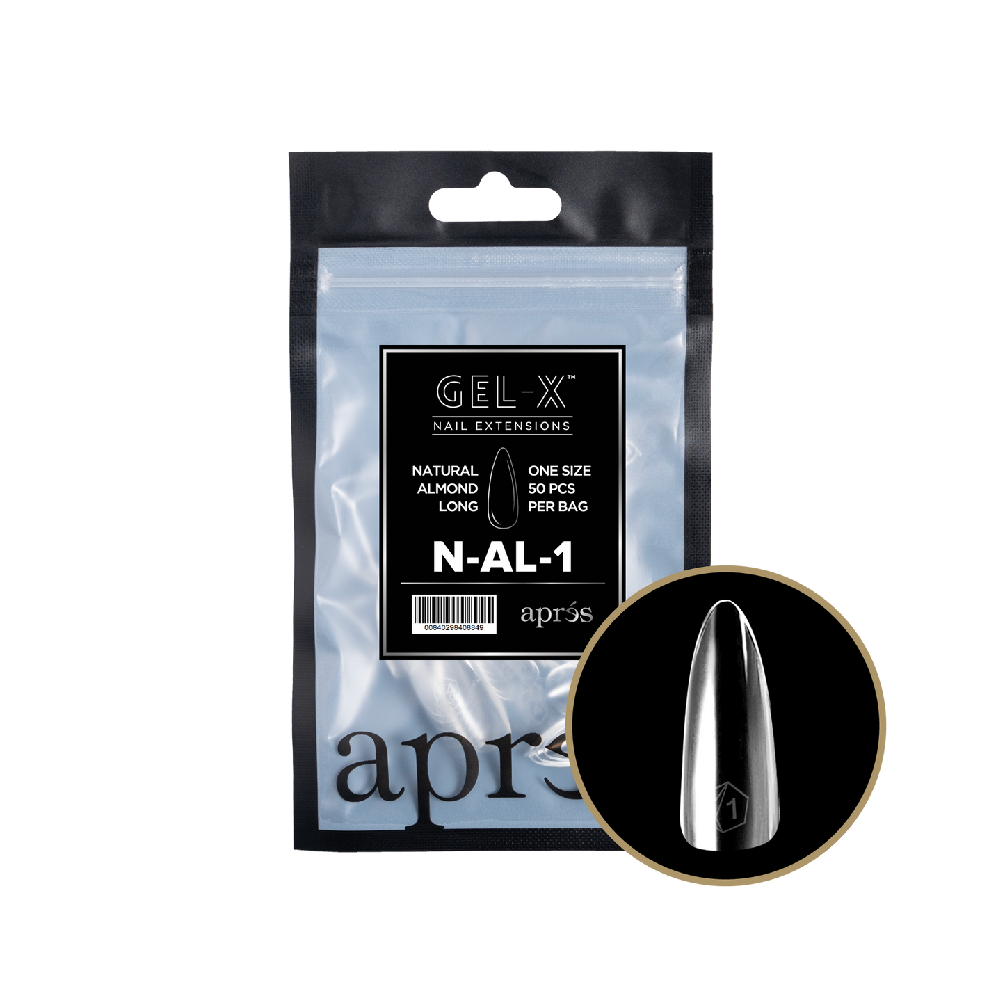 Gel-X® Refill Natural Almendra Largo