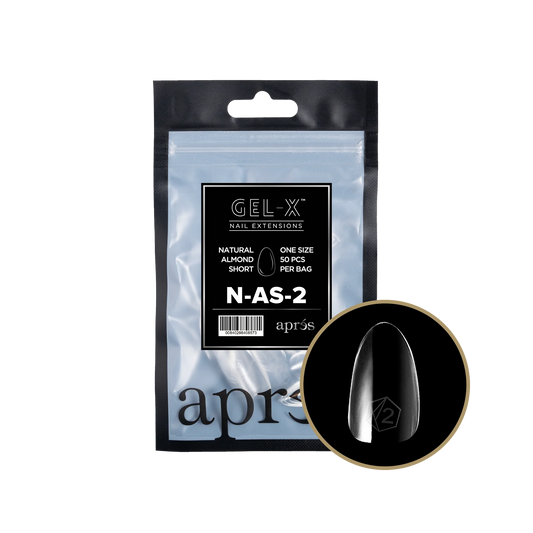 Gel-X® Refill Natural Almendra Corto