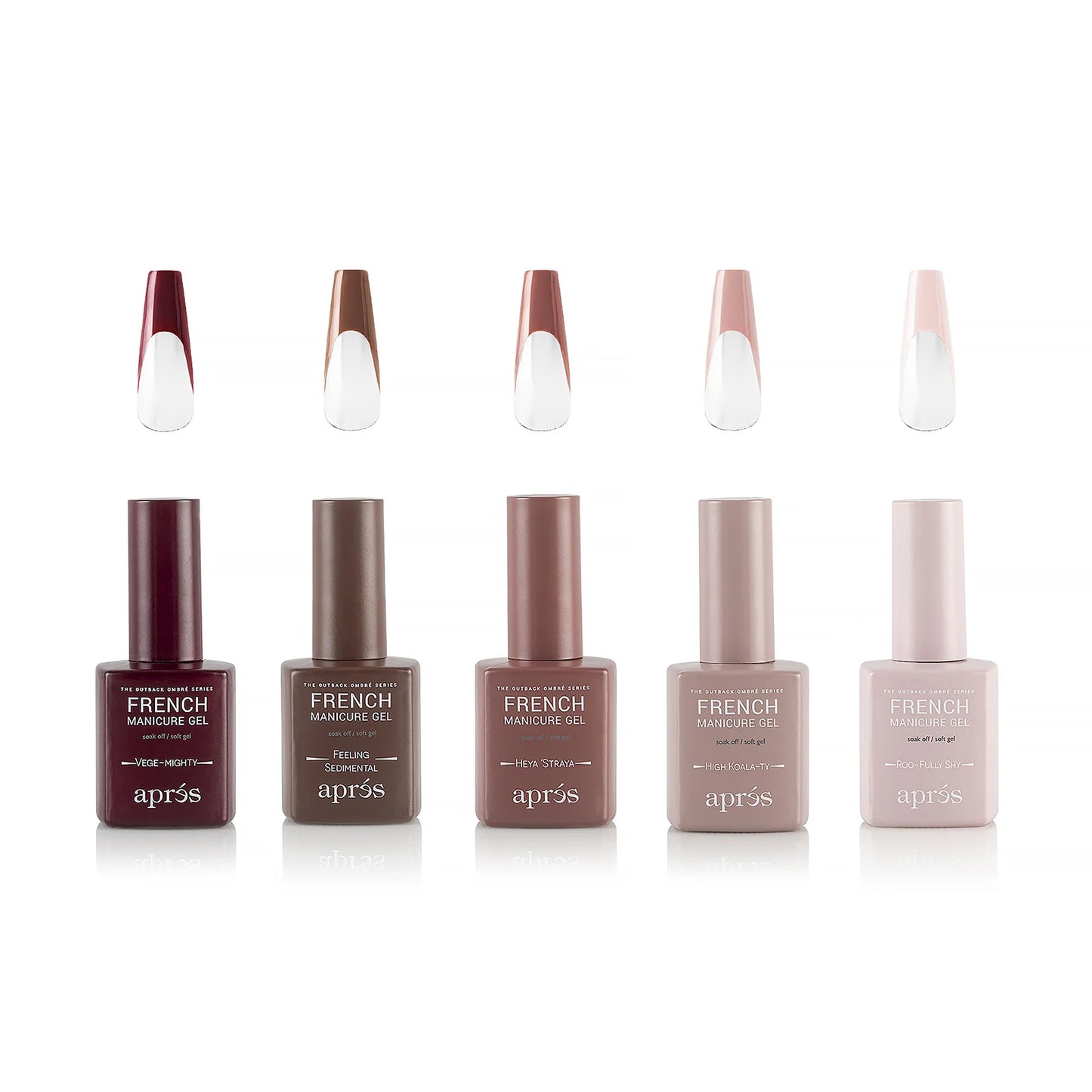 French Gel Outback Ombre Set