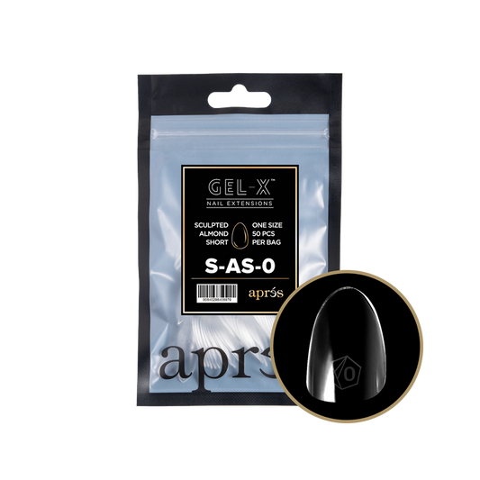 Gel-X® Refill Esculpido Almendra Corto