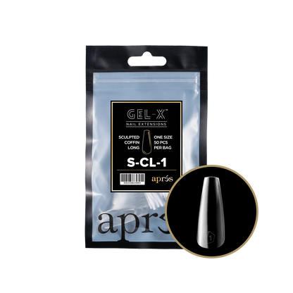 Gel-X® Refill Esculpido Coffin Largo