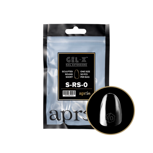 Gel-X® Refill Esculpido Redondo Corto