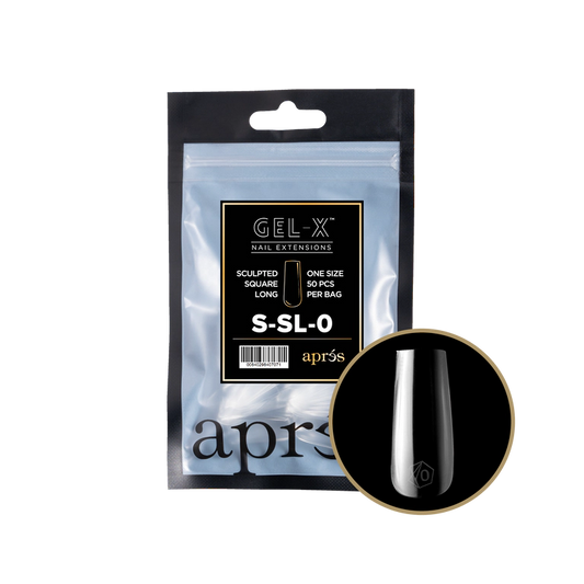 Gel-X® Refill Esculpido Cuadrado Largo