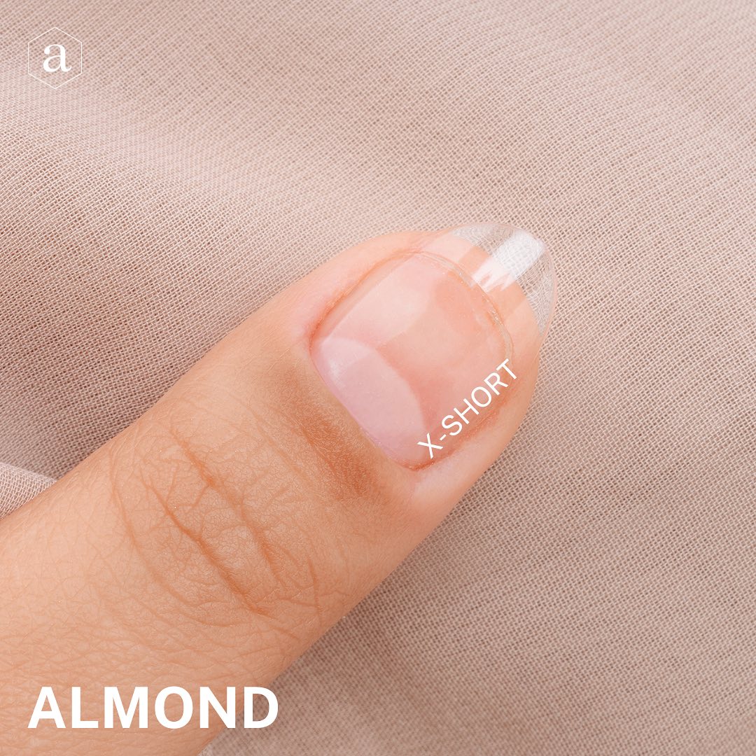 Gel-X® Tips Natural Almendra Extra Corto (600und)